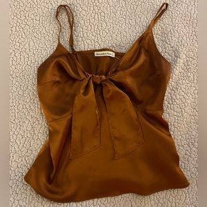 Abercrombie and Fitch silk cami